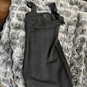 Express Body Contour Midi Dress sleeveless with sparkles size XS Worn Once